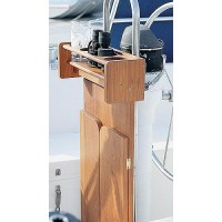 Whitecap Teak Folding Cockpit Table - 61392C - 299-61392Cf1